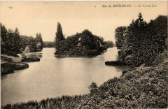 Bois de Boulogne - Le Grand Lac à Paris 16e