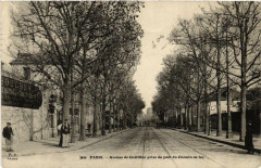 Avenue de Chatillon prise du pont du Chemin de fer à Paris 14e