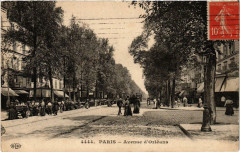 Avenue d'Orléans à Paris 14e