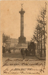 Paris 12e Place de la Bastille à Paris 12e