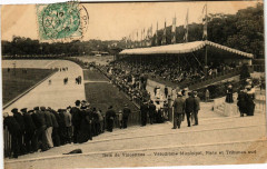 Bois de Vincennes - Vélodrome Municipal, Piste et Tribunes sud à Paris 12e