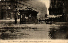 Paris 9e Place de Rome Indonations 1910 à Paris 9e