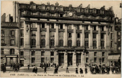 Paris 10e La Bourse du Travail. rue du Chateau-d'Eau à Paris 10e