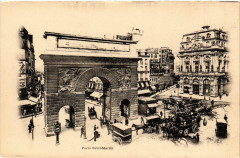 Paris 10e Porte Saint-Martin à Paris 10e