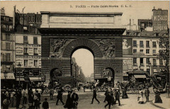 Paris 10e Porte Saint-Martin à Paris 10e