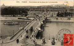 Paris 8e Panorama de la Place de la Concorde à Paris 8e