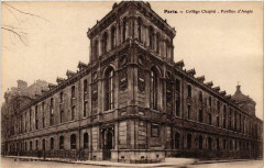 Paris 8e College Chaptal. Pavillon d'Angle à Paris 8e