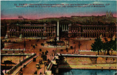 Paris 8e Panorama de la Place de la Concorde à Paris 8e