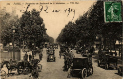 Paris 8e Perspective du Boulevard de la Madeleine à Paris 8e