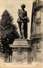 Paris 9e Statue de Shakespearre à Paris 9e