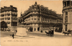 Carte postale ancienne La Place d'Iéna
                                                                     à Paris 16e
                                