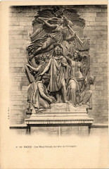 Paris 8e Les Hautes reliefs de l'Arc-de-Triomphe à Paris 8e