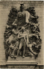 Paris 8e Les Hautes reliefs de l'Arc-de-Triomphe à Paris 8e