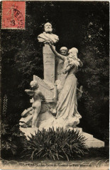 Paris 8e Statue de Gounod. Parc Monceau à Paris 8e