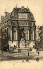 Paris 6e La Fontaine Saint-Michel à Paris 6e