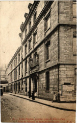 Paris 6e Lycée Fenelon. Rues de l'Eperon t Saint-Andre-des-Arts à Paris 6e
