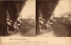 Paris 6e Jardin du Luxembourg. Stereo à Paris 6e