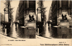 Paris 6e Place Saint-Michel. Stereo à Paris 6e