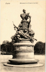 Paris 6e Monument de Francis Garnier à Paris 6e