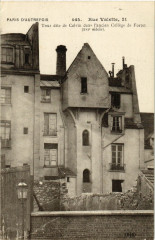 Paris 5e 21 Rue Valette. Tour dite de Calvin -
																					75005 Paris 5e
																			