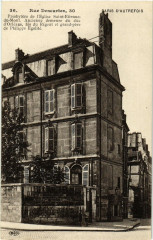 Paris 5e 30 Rue Descartes. Presbytere à Paris 5e