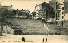 Paris 5e Les Arenes de la Rue Monge à Paris 5e