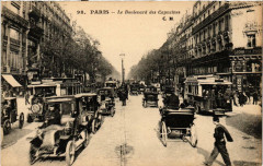 Paris 2e Le Boulevard des Capucines à Paris 2e