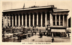 Paris 2e La Place de la Bourse à Paris 2e