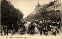 Paris 2e Le Boulevard des Italiens à Paris 2e