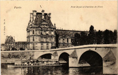 Paris 1e Pont Royal et Pavillon de Flore -
													75 Paris
												