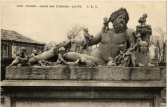 Paris 1e Jardin des Tuileries. Le Nil