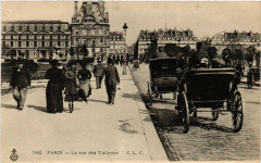 Paris 1e La rue des Tuileries