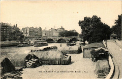 Paris 1e La Seine au Pont Royal