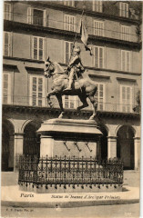 Paris 1e Statue de Jeanne d'Arc