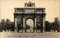 Paris 1e L'Arc de Triomphe du Carrousel