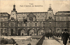 Paris 1e Pont et Guichets des Saints-Peres