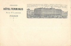 Paris Grand Hotel Terminus Rue Saint Lazare