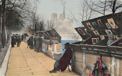 Paris Les Bouquinistes Du Quai De La Tournelle