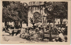 Aix-les-Bains L'Arc de Campanus à Aix-les-Bains