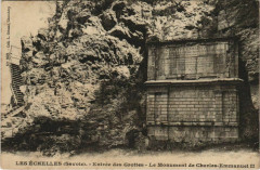 Les Echelles Entree des Grottes - Monument de Charles-Emmanuel Ii