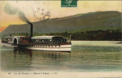 Lac du Bourget - Bateau a Vapeur