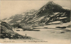 Lac de la Plagne et le Mont Pourri