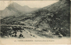 Saint-Michel-de-Maurienne Grand Perron et Route des Encombres à Saint-Michel-de-Maurienne