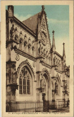 Abbaye d'Hautecombe - Facade de l'Eglise -
													73 Savoie
												