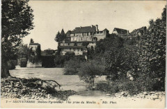 Sauveterre de Bearn Vue prise du Moulin France