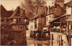 Salies de Bearn Detail de vieilles maisons France