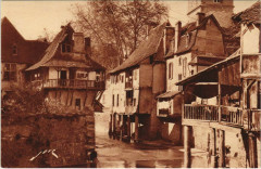 Salies de Bearn Detail de vieilles maisons France