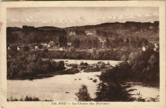 Pau La Chaine des Pyrenees France à Pau