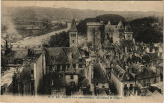 Pau Vue Panoramique - Le Chateau et le Gave à Pau