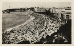 Biarritz Vue Generale de la Plage à Biarritz